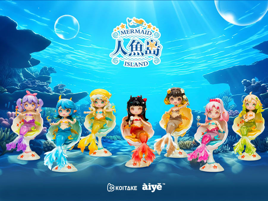 AIYE Mermaid Island Blind Box Series Space Studio BJD