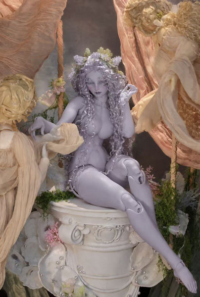 Black Ship Doll - Oil Painting Body ~ Pearl & Flesh Color Interest Check