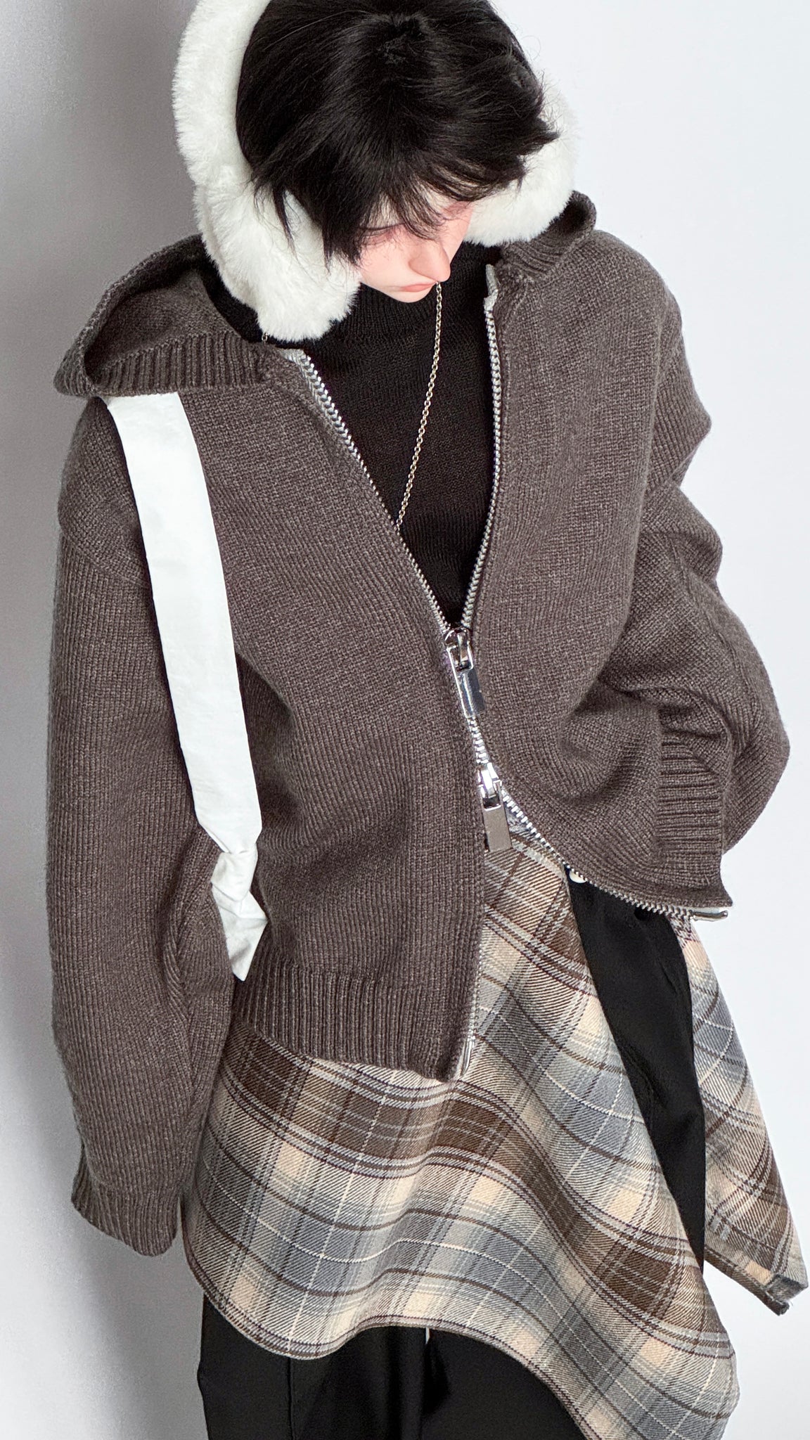 Blackkbbo - Knitted Hoodie