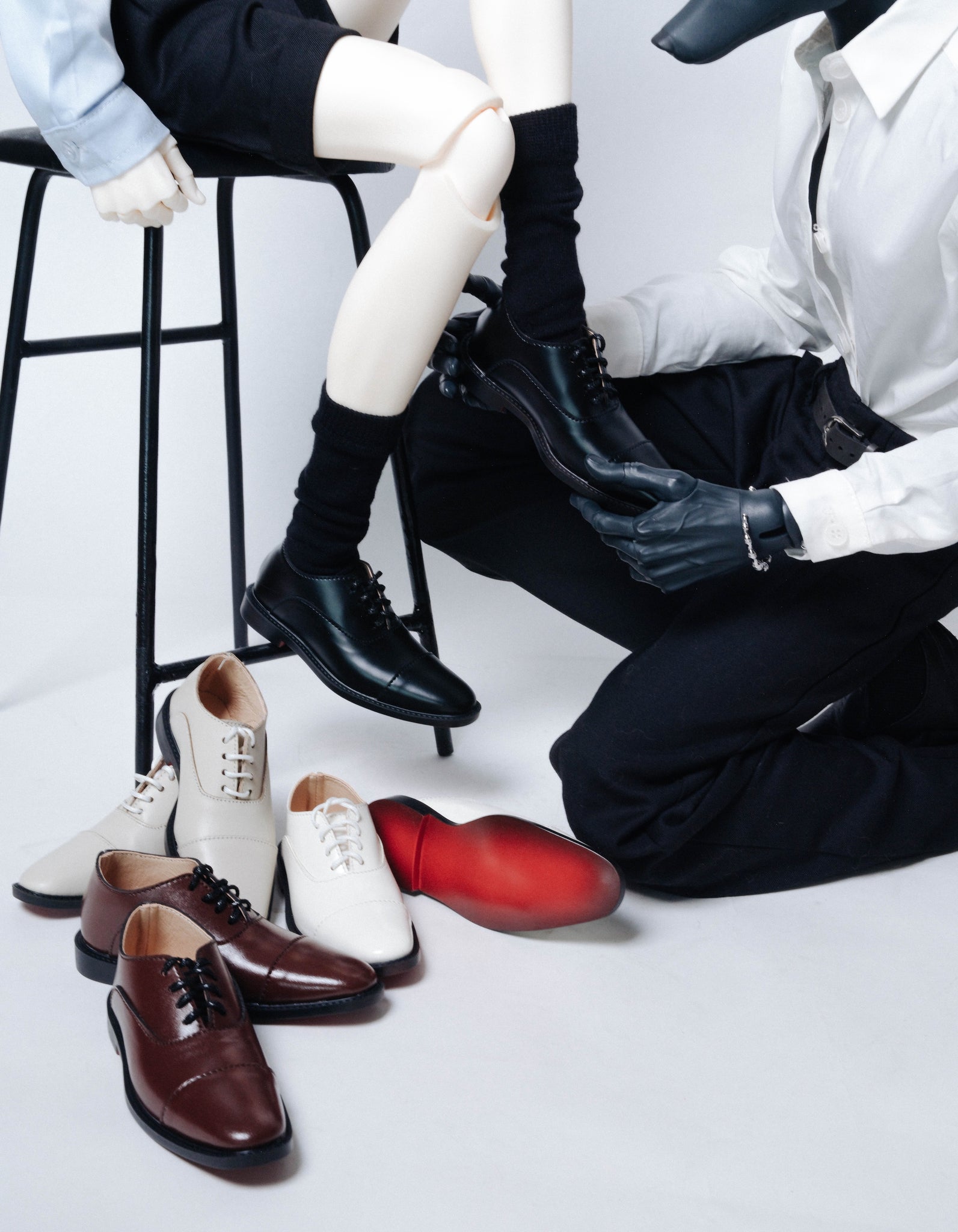 MJT Doll Studio - Lawrence Leather Shoes