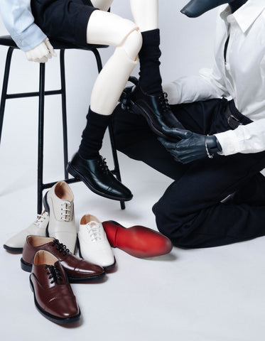 MJT Doll Studio - Lawrence Leather Shoes