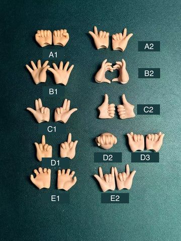 SDMG Doll - MDD Hand Sets