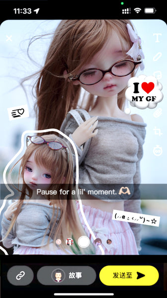 Momo's Doll - Mio & Yuki