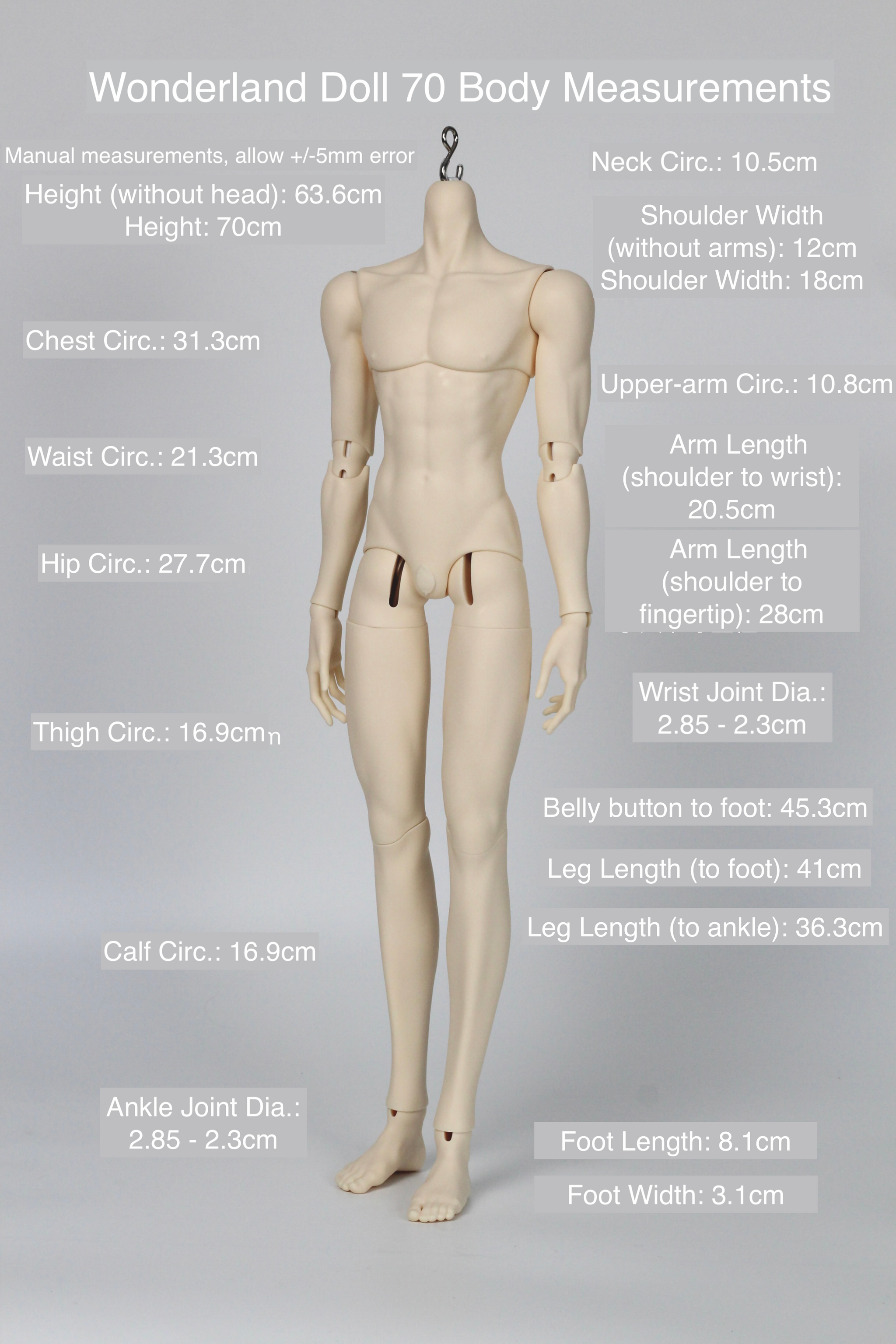 Wonderland Doll - Cyrus & 70 Body – Space Studio BJD