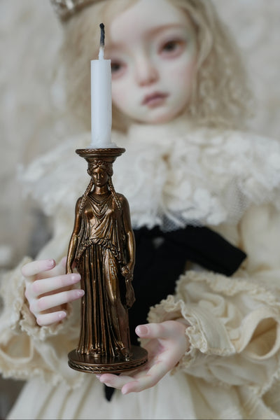 Joy Doll - Goddess Sculpture Candlestick