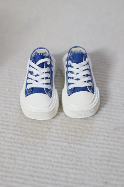 Blackkbbo - Square-Toe Canvas Shoes (MSD)