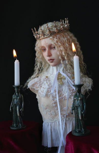 Joy Doll - Goddess Sculpture Candlestick