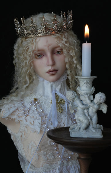 Joy Doll - Goddess Sculpture Candlestick