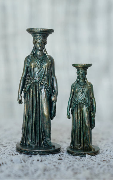 Joy Doll - Goddess Sculpture Candlestick