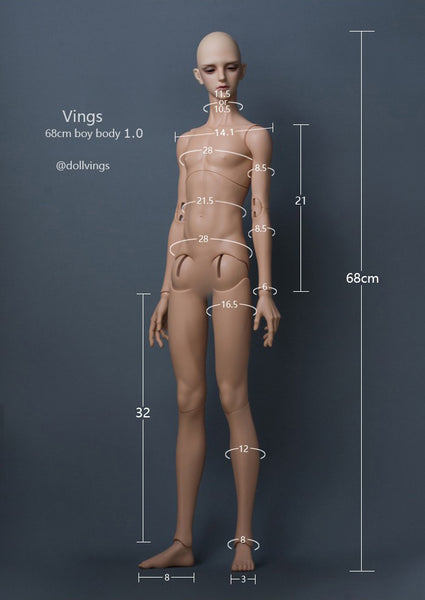 [Deposit ONLY] Doll Vings - 68 Body