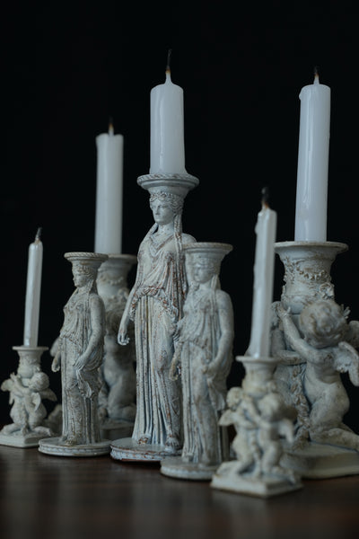 Joy Doll - Goddess Sculpture Candlestick