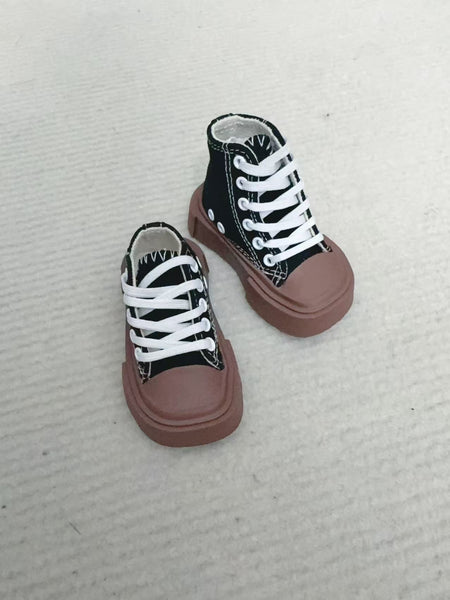 Blackkbbo - Square-Toe Canvas Shoes (MSD)