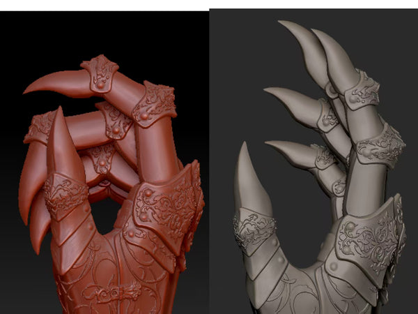 Amaranth BJD - Gauntlets