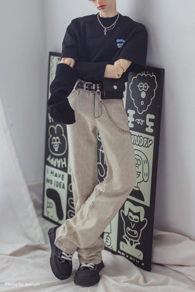 Blackkbbo - Square-Toe Canvas Shoes