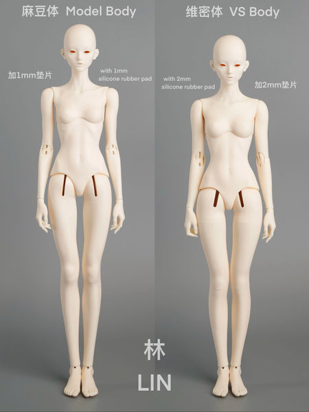 FAN/FF Doll - MSD Heads & Body Add-ons