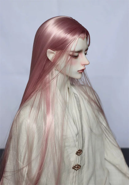 Little Fairy Platter - Styled Wig Black & Pink
