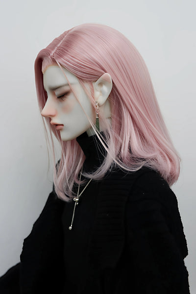 Little Fairy Platter - Styled Wig Black & Pink