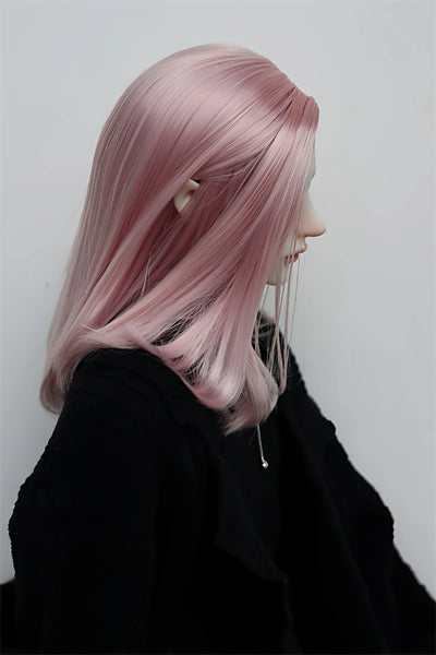 Little Fairy Platter - Styled Wig Black & Pink