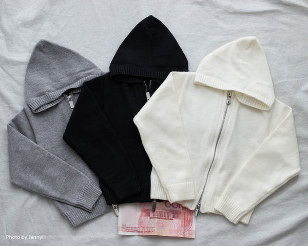 Blackkbbo - Knitted Hoodie