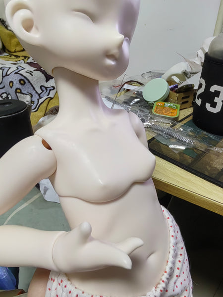 Giant Salamander Doll - Raccoon & Crawler Body