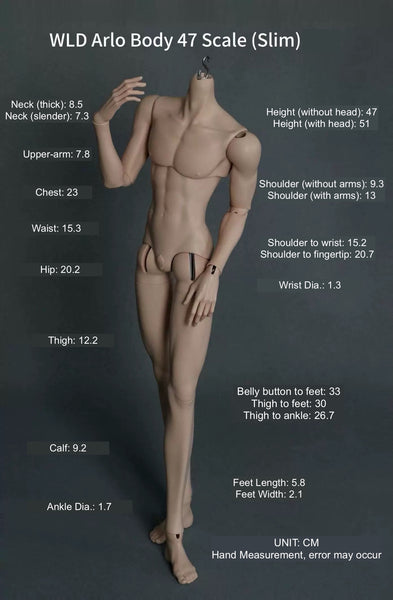 [15% OFF] Wonderland Doll - Asher & Arlo 47 Body