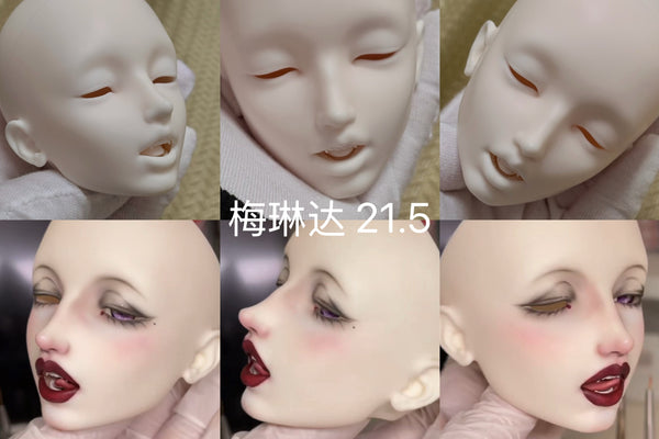 Black Ship Doll - Melinda & Pamela ~ Pearl & Flesh