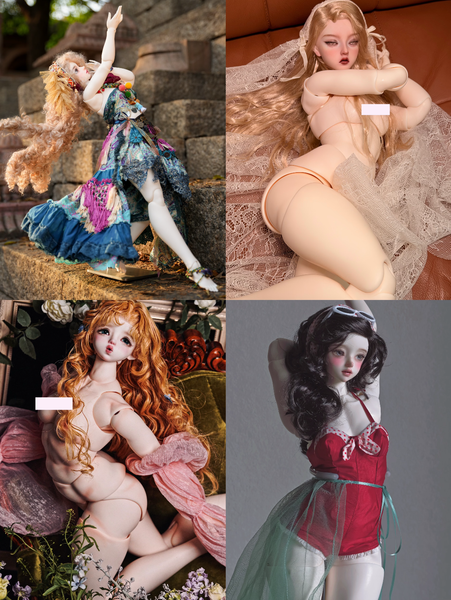 Black Ship Doll - Oil Painting Body