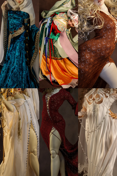 Black Ship Doll - Oil Painting Body