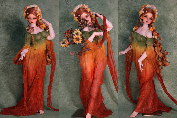 Black Ship Doll - Oil Painting Body