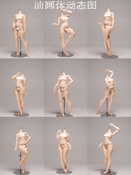 Black Ship Doll - Oil Painting Body