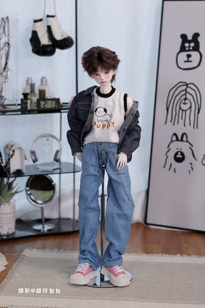 Blackkbbo - Square-Toe Canvas Shoes (MSD)