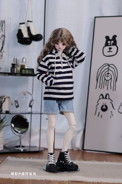 Blackkbbo - Square-Toe Canvas Shoes (MSD)