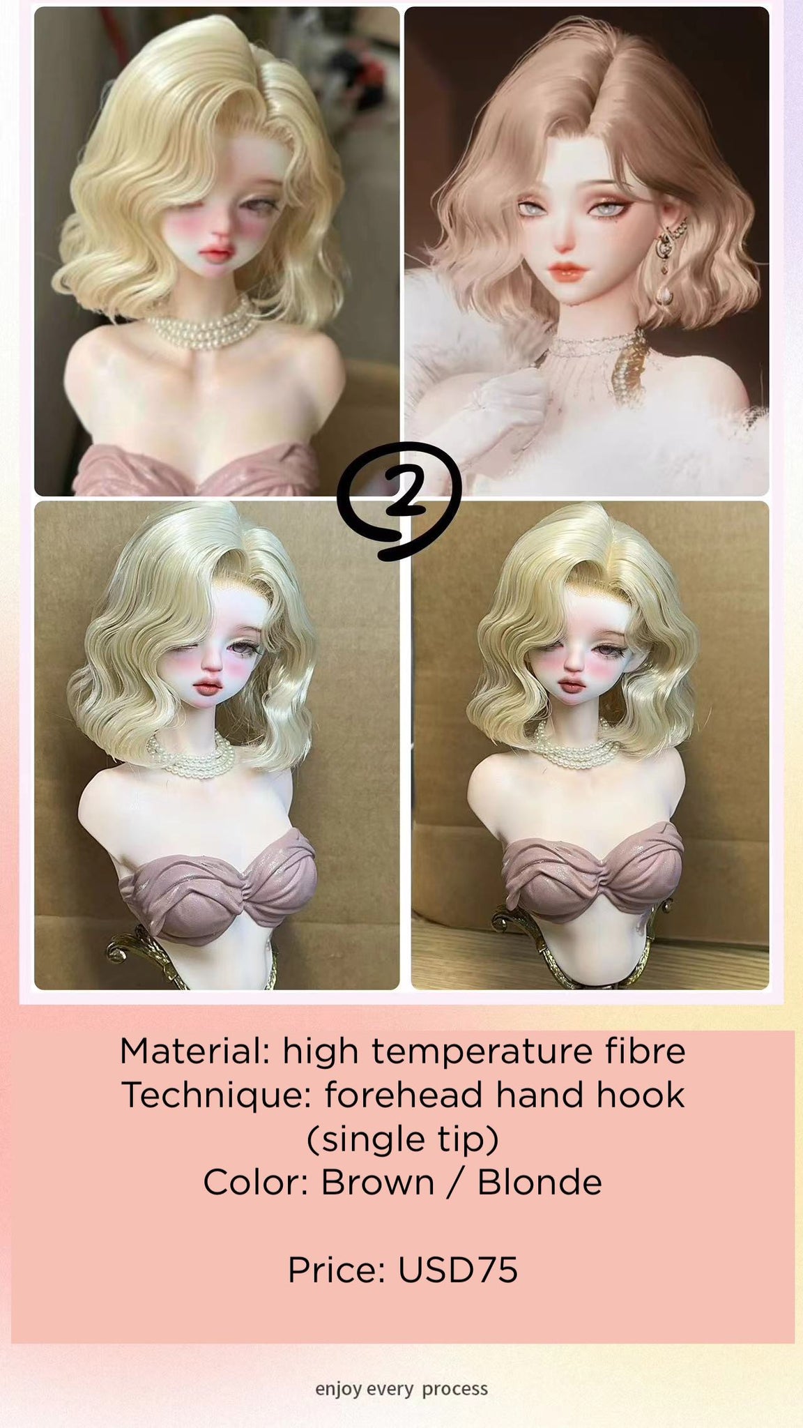 [PREORDER CLOSED] FortyNine - Styled Wig 02