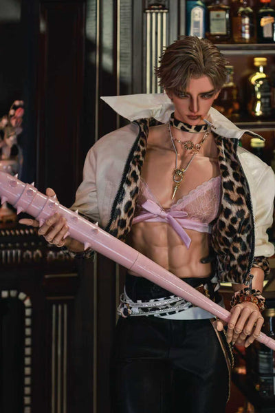 STT Studio - Reversible Leather Jacket Set ~ Spots