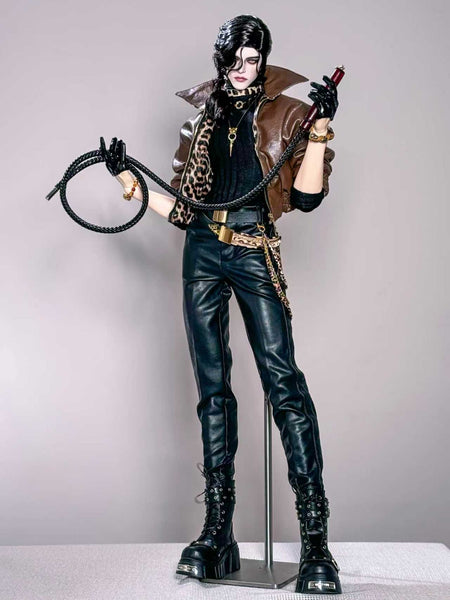 STT Studio - Reversible Leather Jacket Set ~ Spots