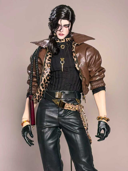 STT Studio - Reversible Leather Jacket Set ~ Spots