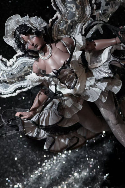 Black Ship Doll - Pearl & Flesh ~ Tahitian Pearl Fullset