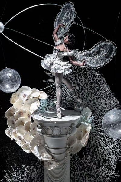 Black Ship Doll - Oil Painting Body ~ Pearl & Flesh