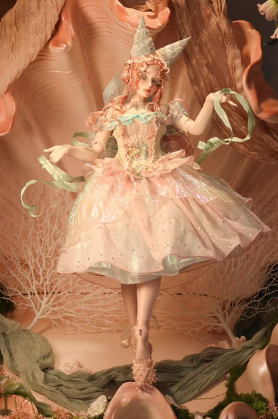 Black Ship Doll - Oil Painting Body ~ Pearl & Flesh