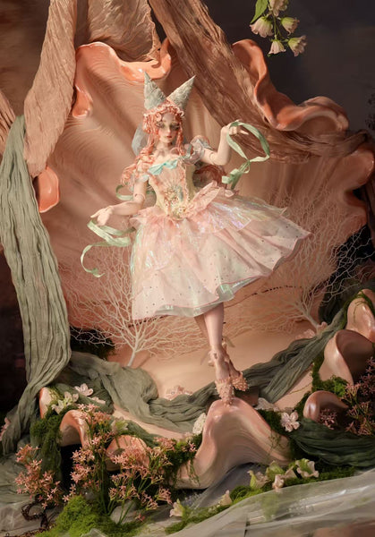 Black Ship Doll - Pearl & Flesh ~ Shell Pink Fullset