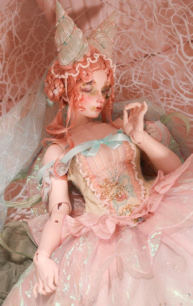 Black Ship Doll - Pearl & Flesh ~ Shell Pink Fullset