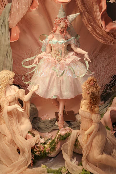 Black Ship Doll - Oil Painting Body ~ Pearl & Flesh