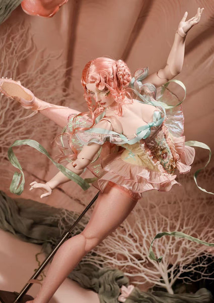 Black Ship Doll - Pearl & Flesh ~ Shell Pink Fullset