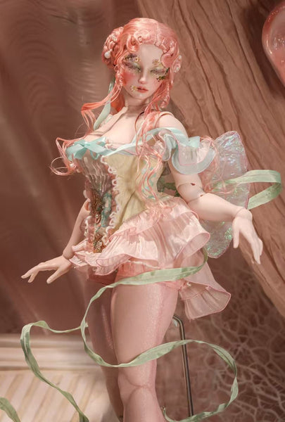 Black Ship Doll - Pearl & Flesh ~ Shell Pink Fullset
