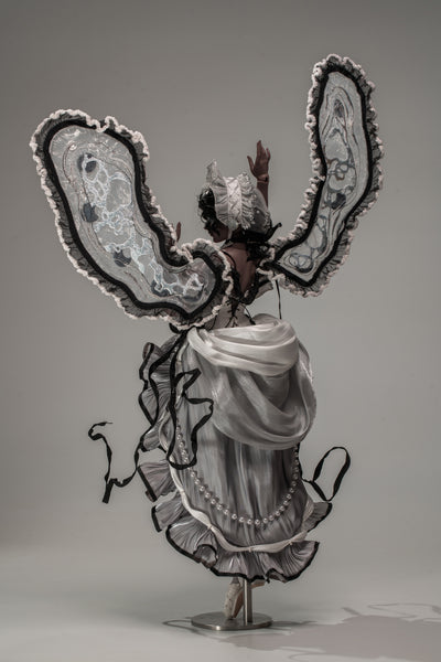 Black Ship Doll - Pearl & Flesh ~ Tahitian Pearl Fullset