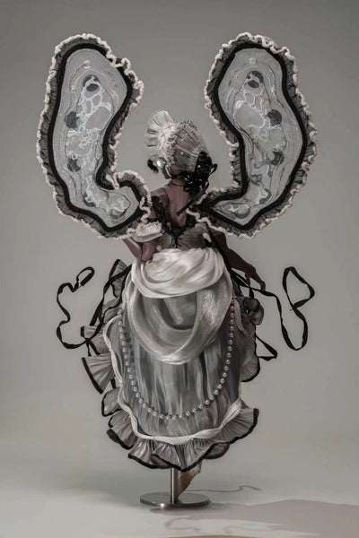 Black Ship Doll - Pearl & Flesh ~ Tahitian Pearl Fullset