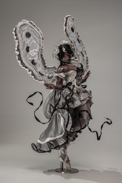 Black Ship Doll - Pearl & Flesh ~ Tahitian Pearl Fullset