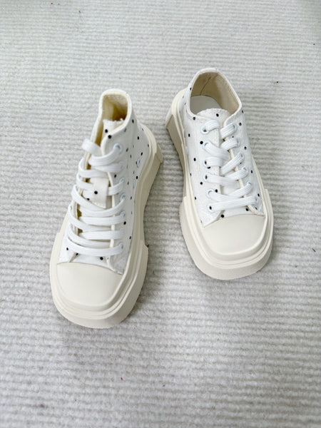Blackkbbo - Square-Toe Canvas Shoes