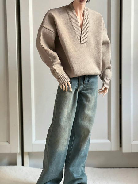 WUYI - V-Neck Knitwear