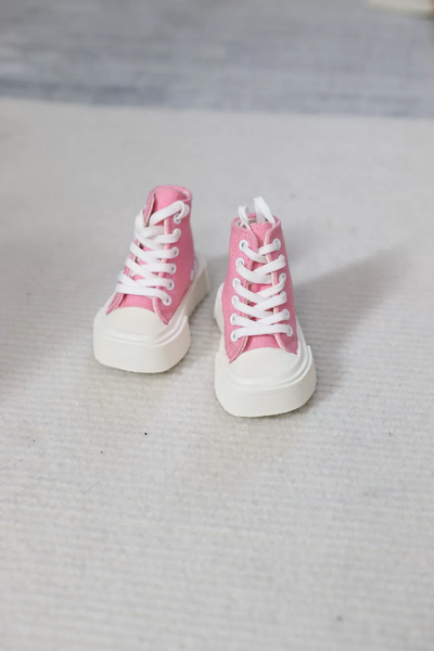 Blackkbbo - Square-Toe Canvas Shoes (MSD)